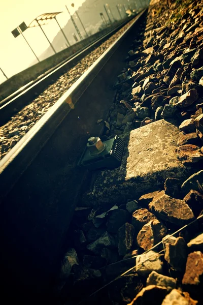 철도 닫습니다. — 스톡 사진