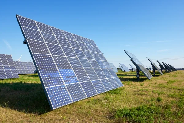 Erzeugung erneuerbarer Energien — Stockfoto