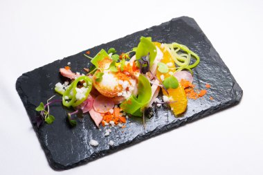 Tavuk salata görünümü