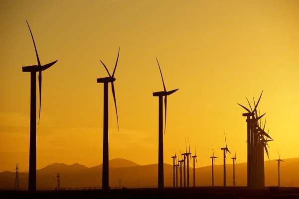 Producción de energía eólica —  Fotos de Stock