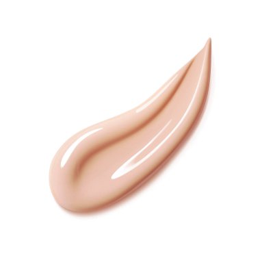 Kozmetik ürün ruj, dudak parlatıcısı. Yüz estetiği, makyaj. Krem desen, sıvı kozmetik leke. Gerçekçi Vektör İllüstrasyonu