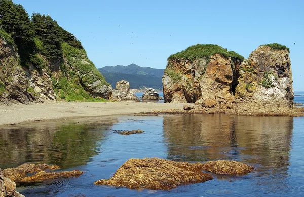 Defne Cape dev, Sakhalin Adası