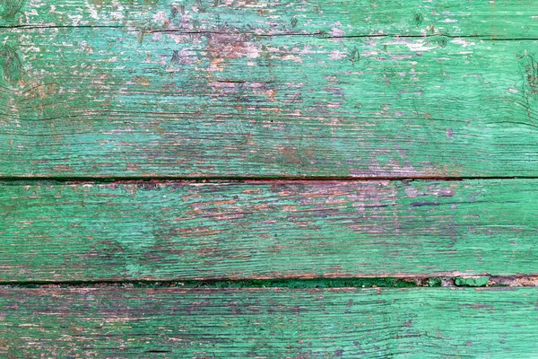 Lumière Jour Fond Bois Est Peint Vert Raison Vieillesse Peinture — Photo