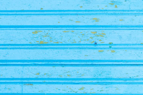 Daglicht Houten Ondergrond Door Ouderdom Blauw Geschilderd Verf Eraf Geschild — Stockfoto