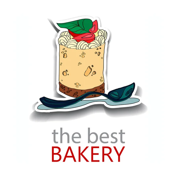 Die beste Bäckerei — Stockvektor