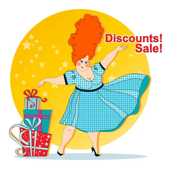 Discounts. Sale. — Stock Vector