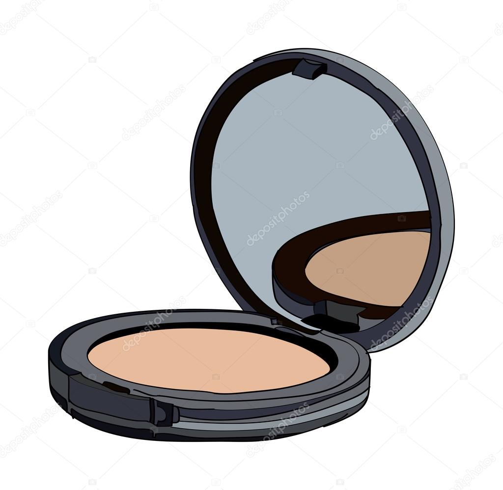 Face powder — Stock Vector © mayyul 69897887