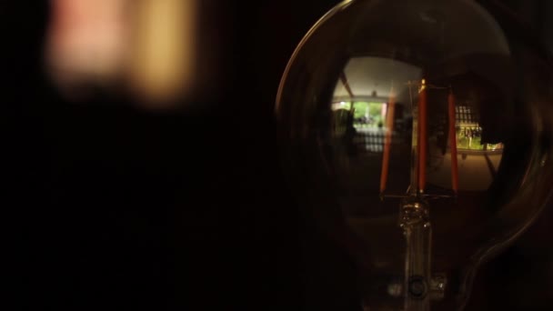 Light Bulb Close — Stok video