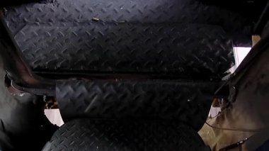 Tren vagonları, Eski Yolcu Treninin Metalik Döşemesi, Arjantin