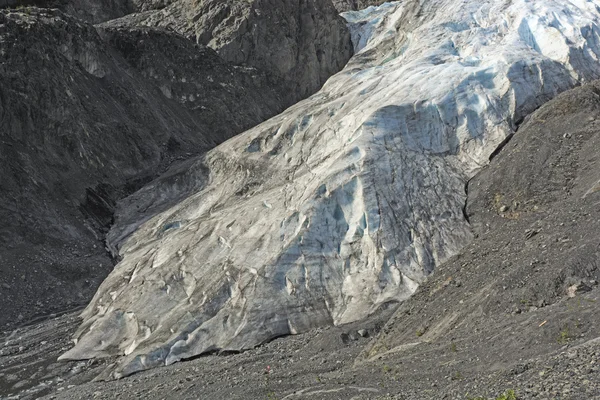 TOE alpské ledovce — Stock fotografie
