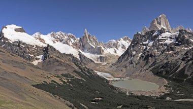 Patagonya Andes Panorama