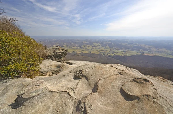 View from the Whites Rocks on a Sunny Day — Stock Photo, Image