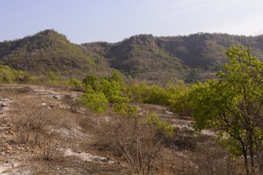 Hint vahşi kayalıklarla