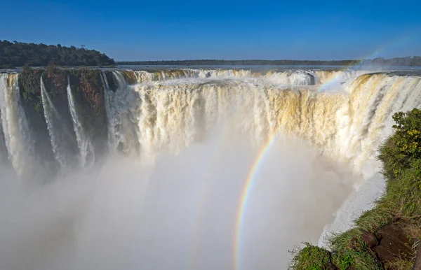Devils Throat Het Iguazu Falls National Park Argentinië — Stockfoto