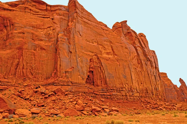 Falésias de arenito no Deserto — Fotografia de Stock