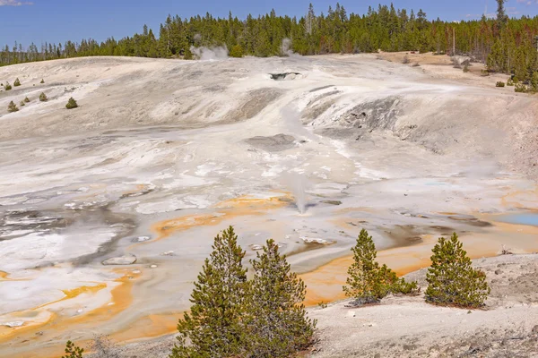 Panorama of a Thermal Area — Stock Photo, Image