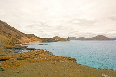 Sabahları volkanik Shore