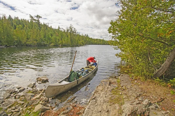 Jak zařízení nastavit po Portage — Stock fotografie