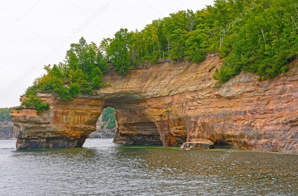 Sandstone Arch on Lakeshore Bay