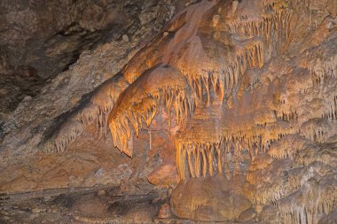Ağlayan kireç taşı New Mexico 'daki Carlsbad Mağaralarındaki Derin Mağarada