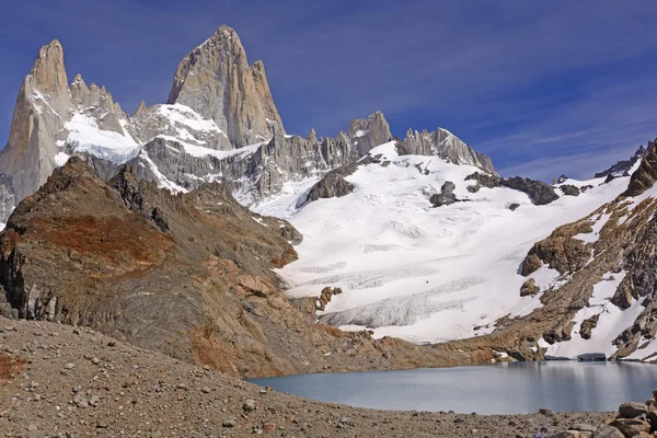 Spektakuläres Alpenpanorama — Stockfoto