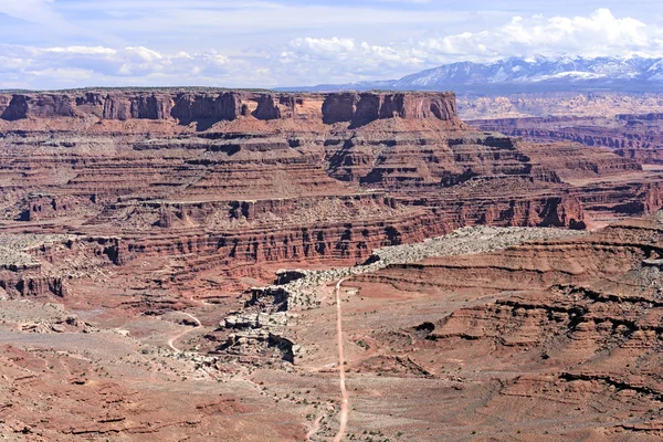 Route rurale vers Red Rocks Country — Photo