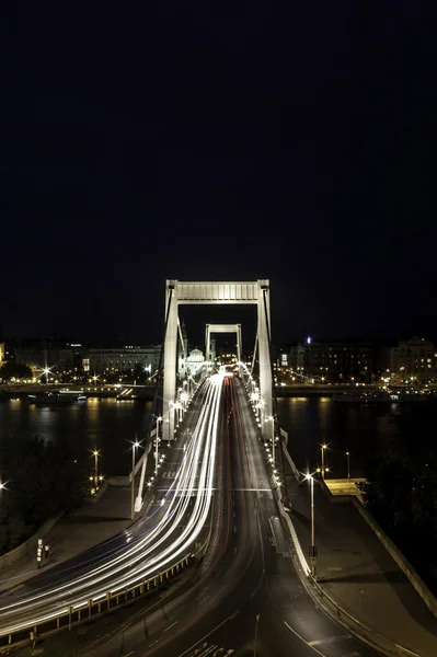 Erzsebet bridge — Stock Photo, Image