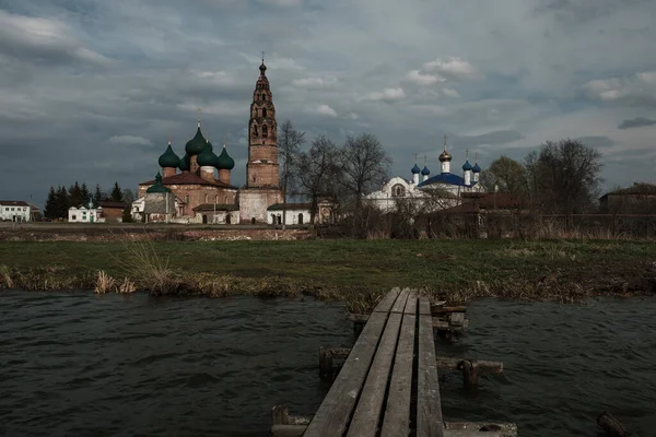 Das Dorf Velikoye Gebiet Jaroslawl — Stockfoto
