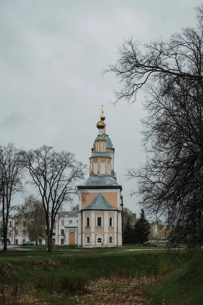 View Kremlin Uglich Rainy Weather — Stock Photo, Image