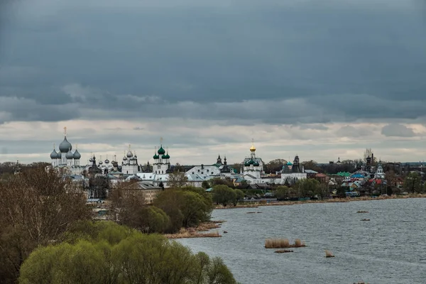 Blick Auf Den Kreml Rostow Vom Glockenturm Des Spaso Jakowlewski — Stockfoto