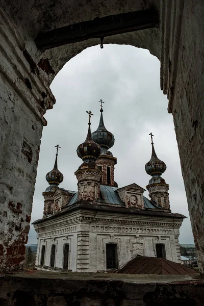 Вид Кремль Юрьев Польском — стоковое фото