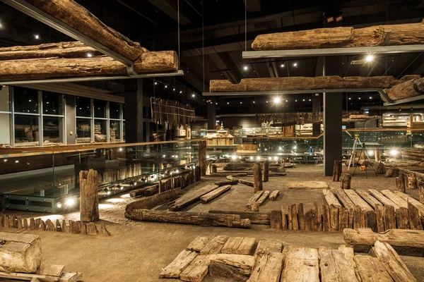 Museo Moderno Archeologia Del Legno Svijazsk — Foto Stock