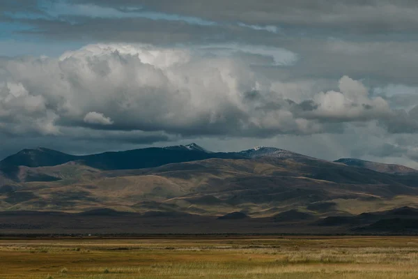 Vizinhança Centro Distrito Kosh Agach Sul Área Chuysky Altai — Fotografia de Stock