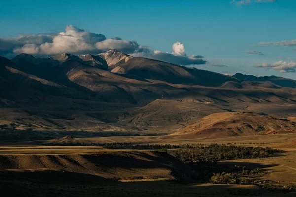 Paisagem Única Das Montanhas Marcianas Verão Altai — Fotografia de Stock