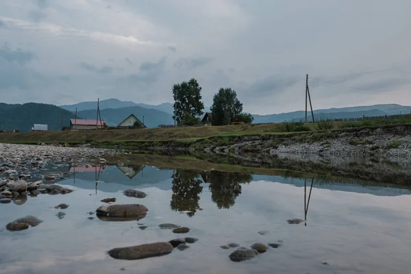 Veduta Dei Monti Altai Direzione Tyungur — Foto Stock