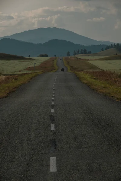 Route Tyungur Dans République Altaï — Photo