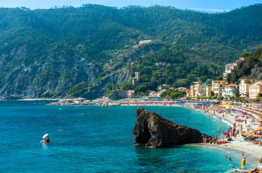 Görünümünü Cinque Terre park, İtalya