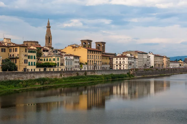 Panoramatický výhled na Florencii, Itálie — Stock fotografie