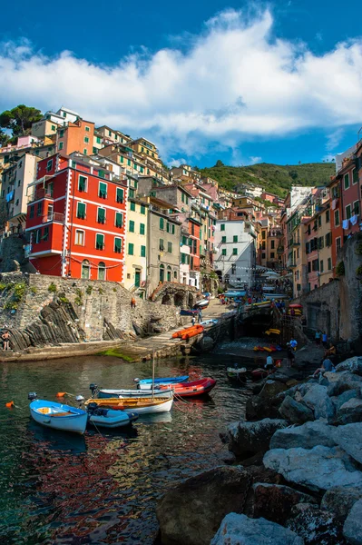 Vista para o Parque Cinque Terre, Itália — Fotografia de Stock