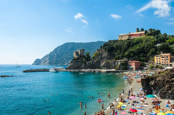 Vista para o Parque Cinque Terre, Itália — Fotografia de Stock