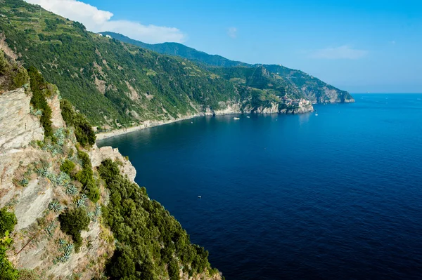 Vue du parc des Cinque Terre, Italie — Photo