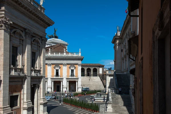 Hermosa vista de Roma, Italia — Foto de Stock