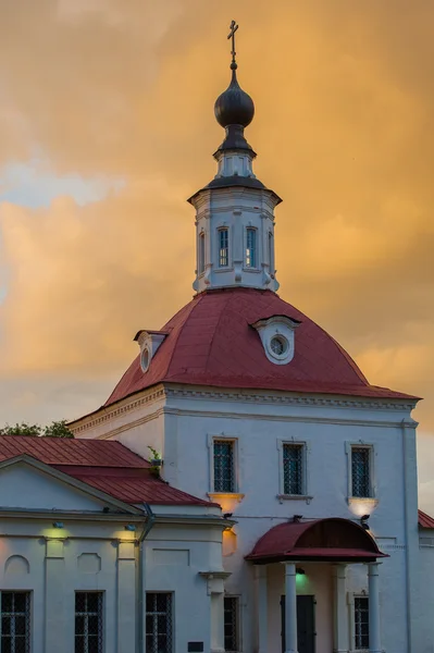 Van het gebouw ensemble van het Kathedraal-plein in Kolomna Kremlin. Kolomna. Rusland — Stockfoto