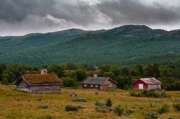 El hermoso paisaje de Noruega en verano — Foto de Stock