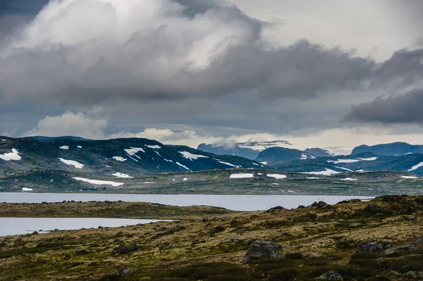 El hermoso paisaje de Noruega en verano —  Fotos de Stock