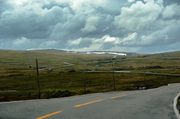 Le beau paysage norvégien en été — Photo