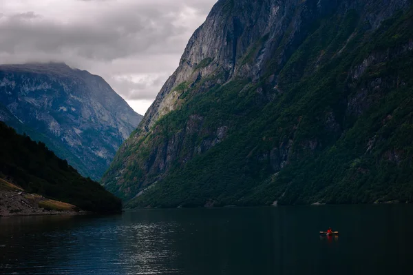 Die schöne norwegische Landschaft im Sommer — Stockfoto