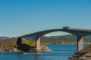 Cennet - yol göster Atlantic Road, Norveç