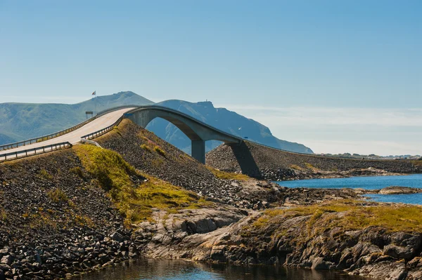 Road to Heaven - vista su Atlantic Road, Norvegia — Foto Stock