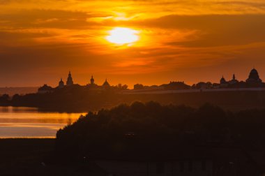 Constantines kilisede Sviyazhsk Adası, Tataristan, Rusya Federasyonu